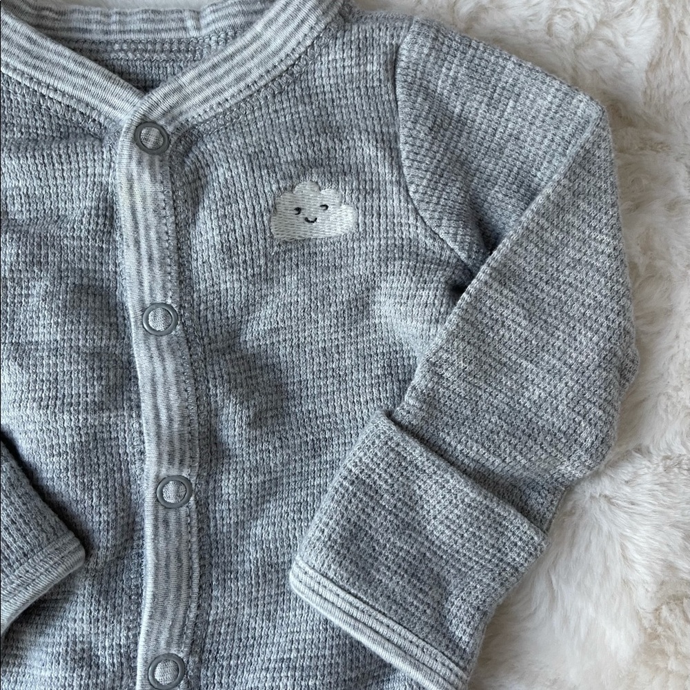 New born button up